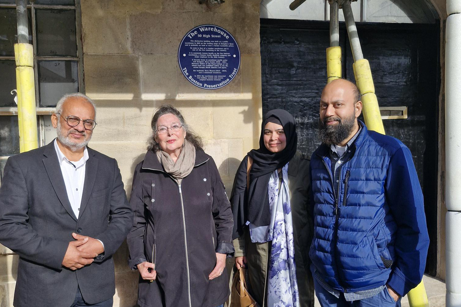 The Warehouse Awarded Blue Plaque As Refurbishment Progresses