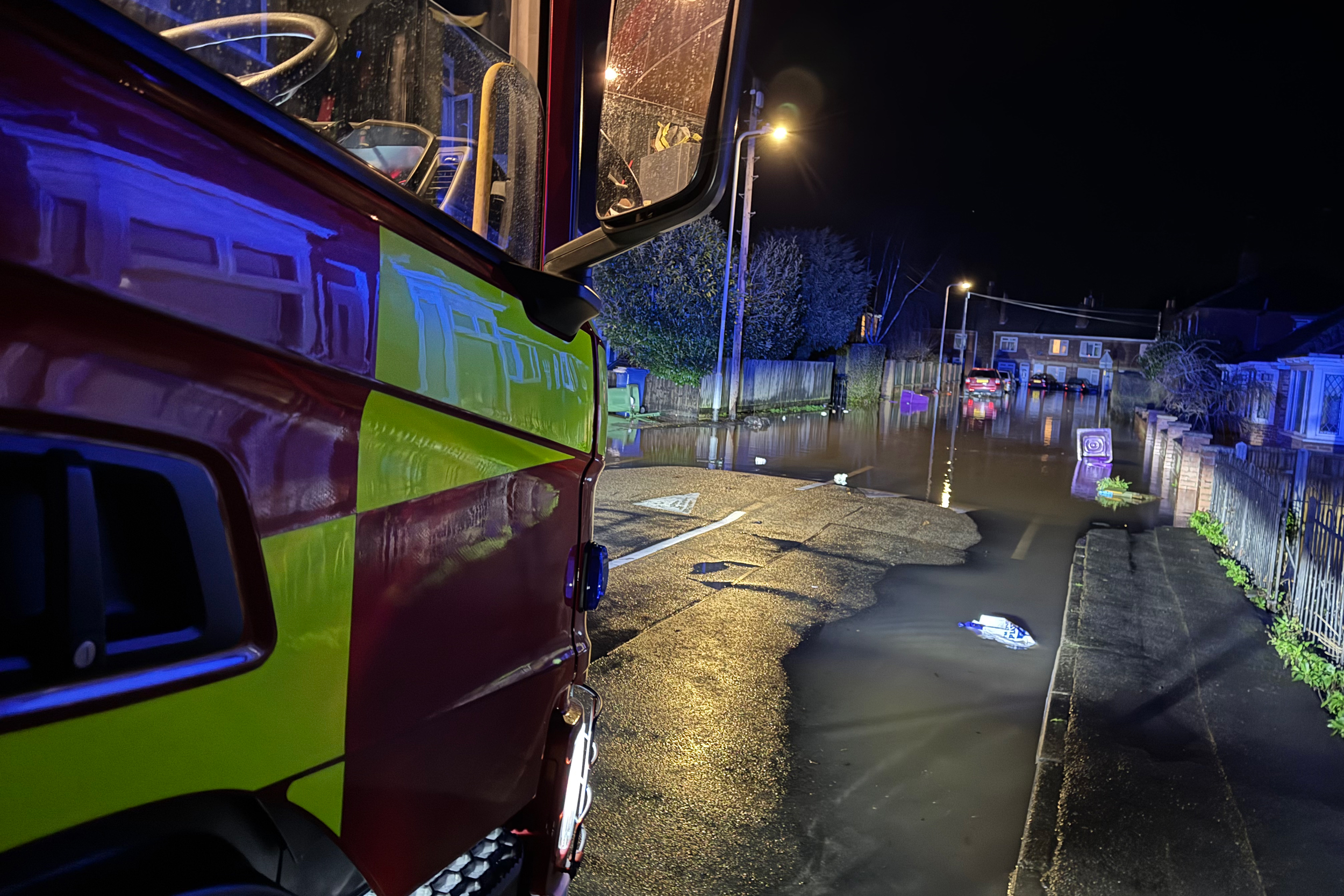 Fire crews called out to floods as major incident continues