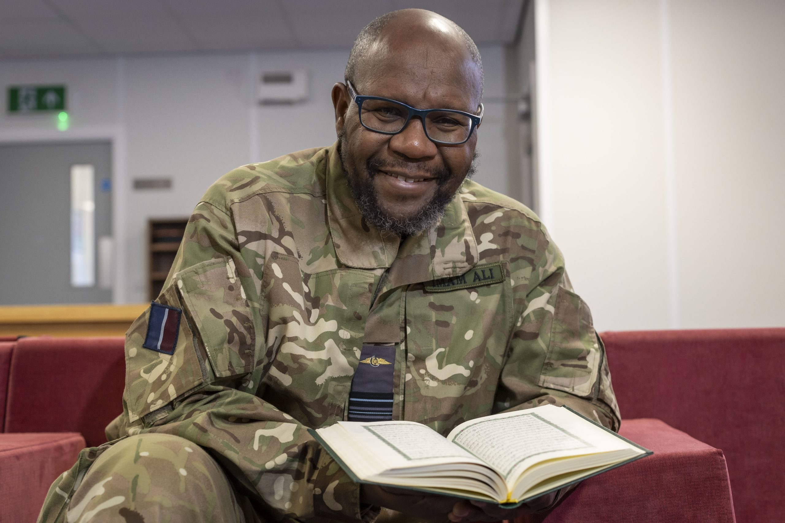 RAF Coningsby Imam Leads UK MOD Quran Team