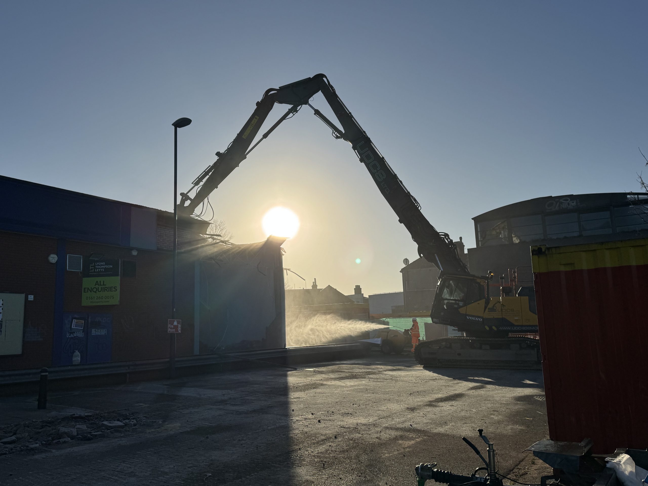 Demolition Begins on Former B&M Store in Boston as Part of Major Regeneration Project