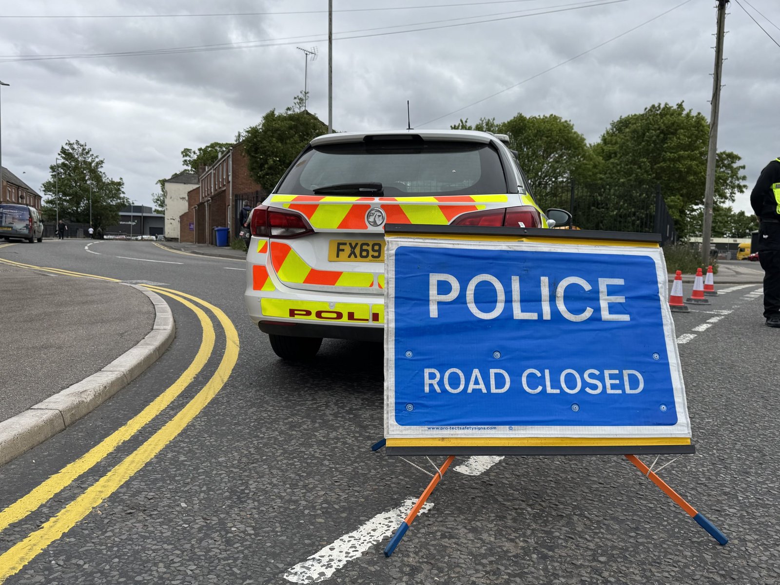 Skirbeck Road closed following serious RTC