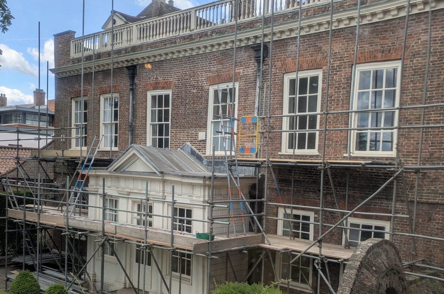 £2.3 million project begins to restore the Queen Ann Town House