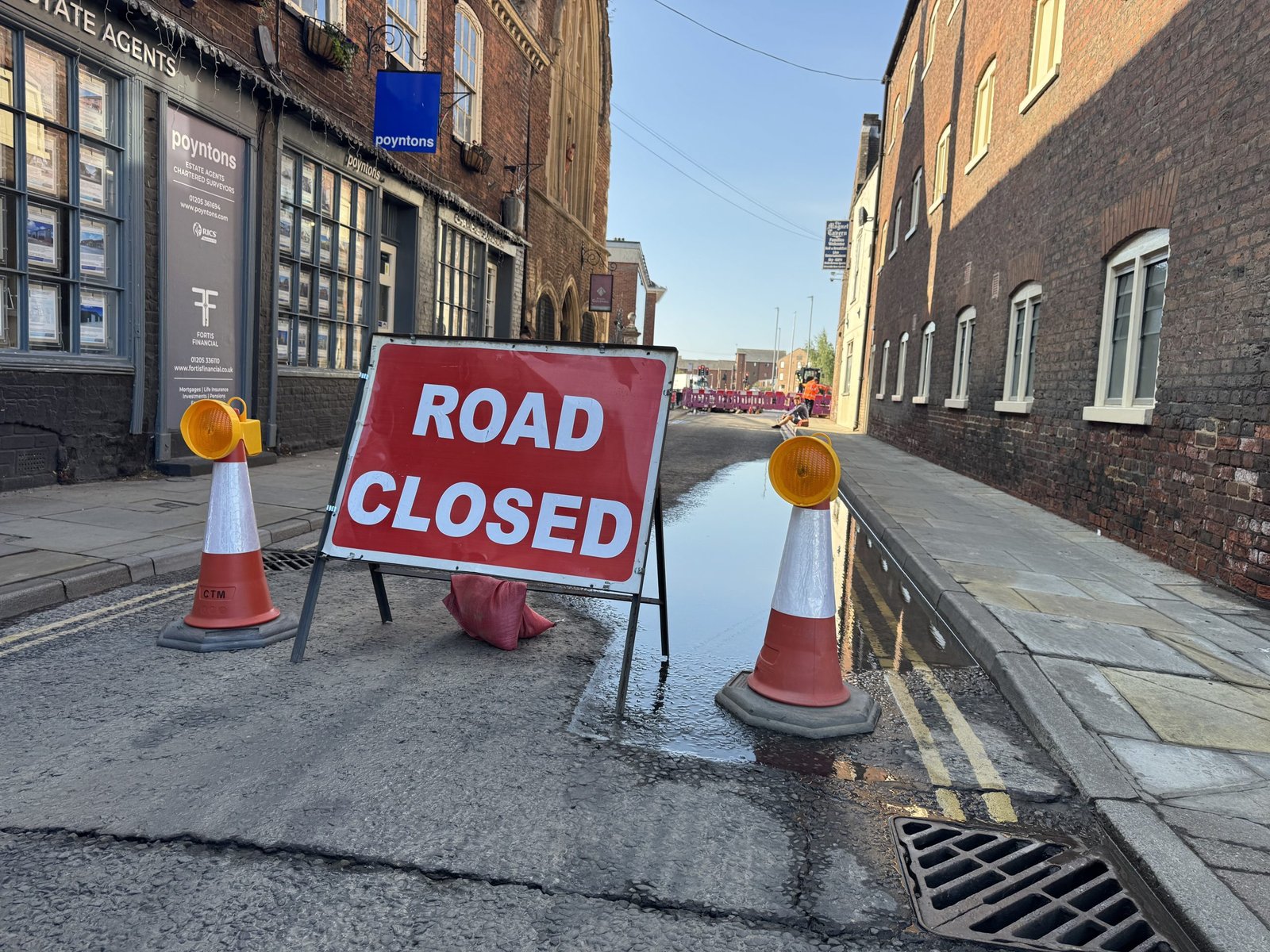 Day 2 of Disruption Caused by Burst Water Main in Boston