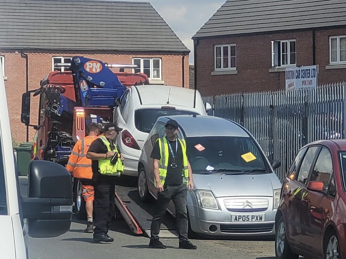 Eight Untaxed Vehicles Seized in Boston Following Joint Police and Council Operation