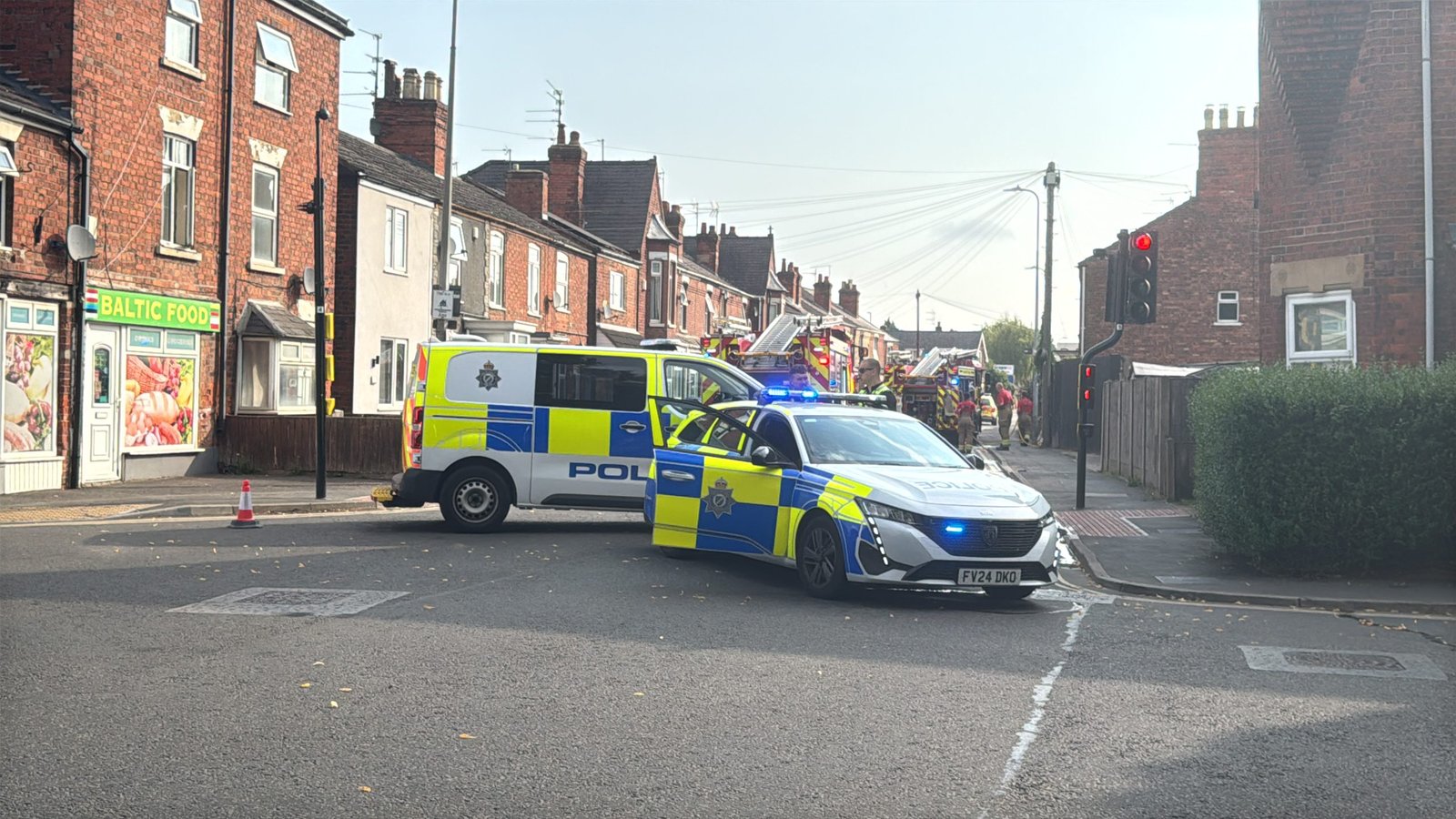 Norfolk Street Closed Following House Fire