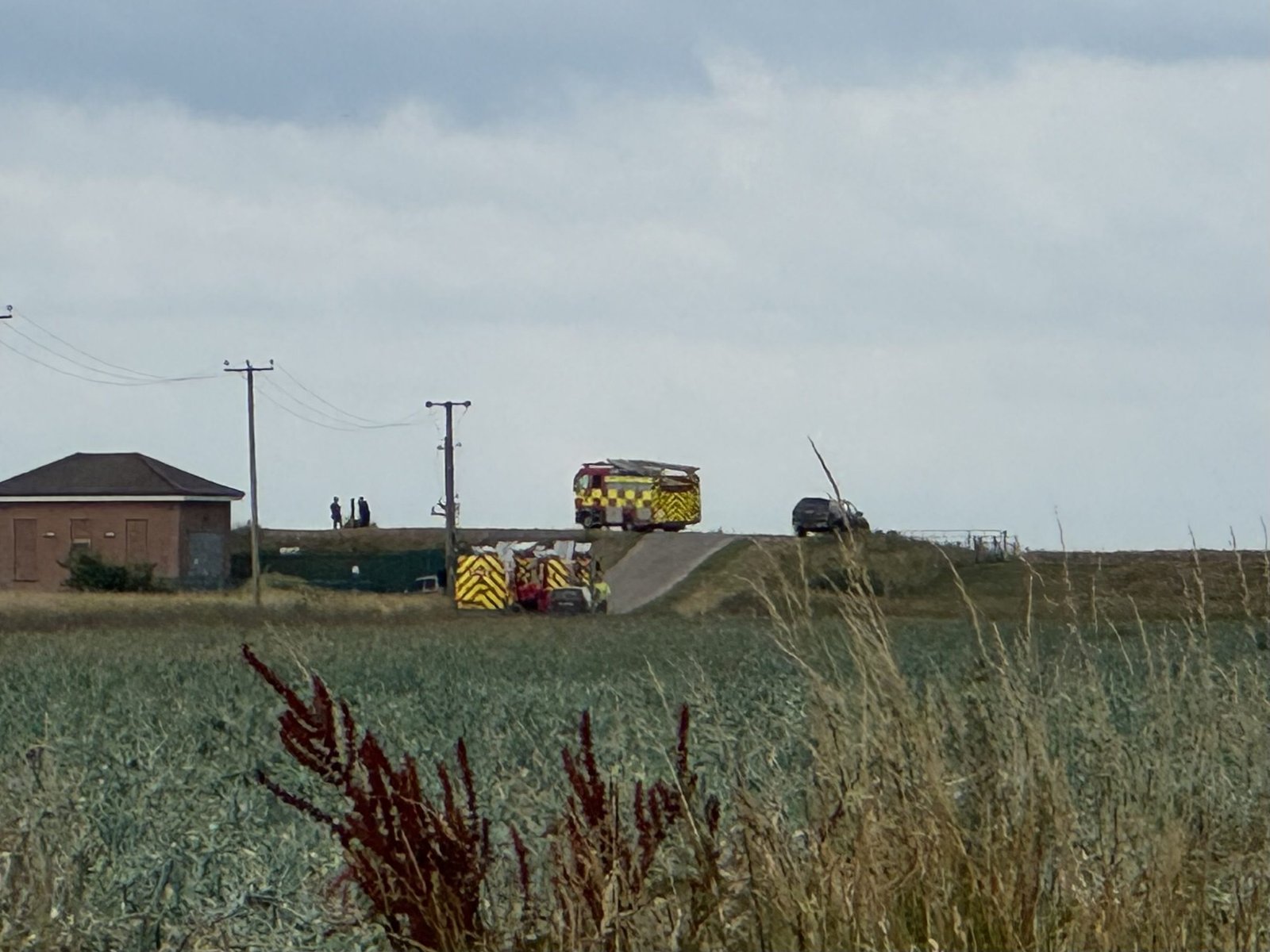 Cow Rescued from Ditch in Leverton After Multi-Crew Fire Service Response