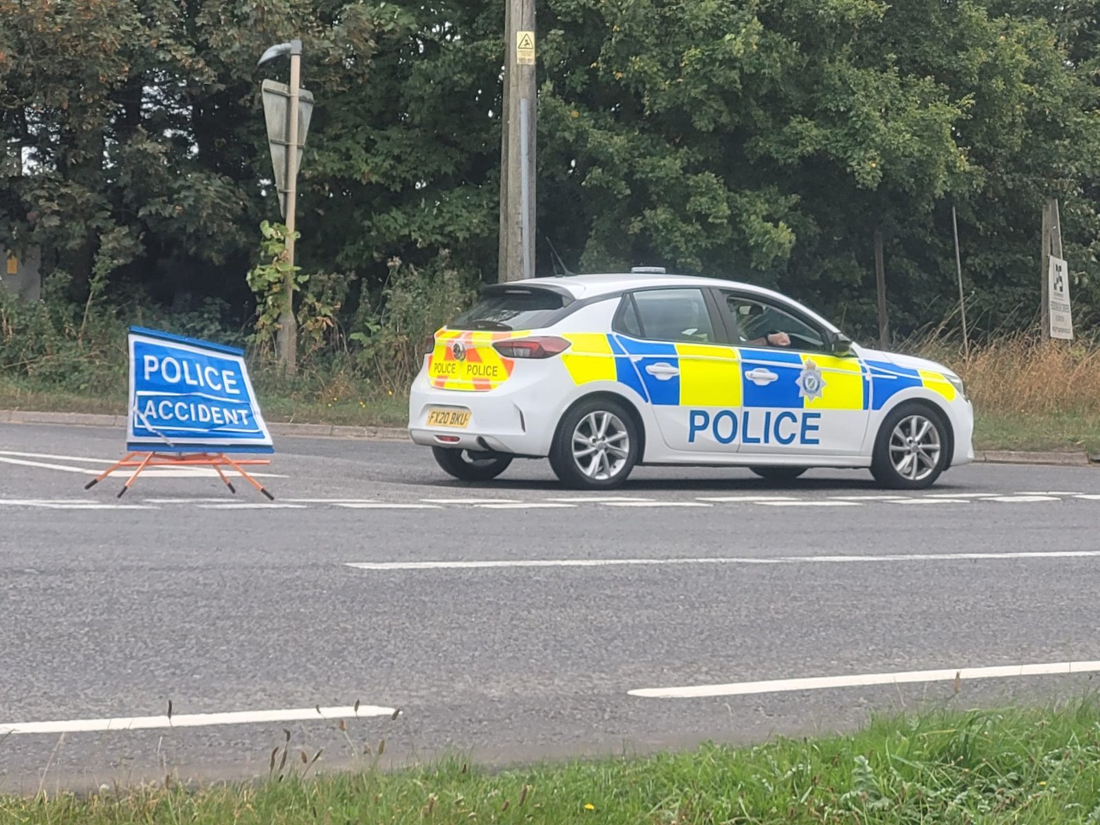 B1391 Blackjack Road closed following incident near Swineshead
