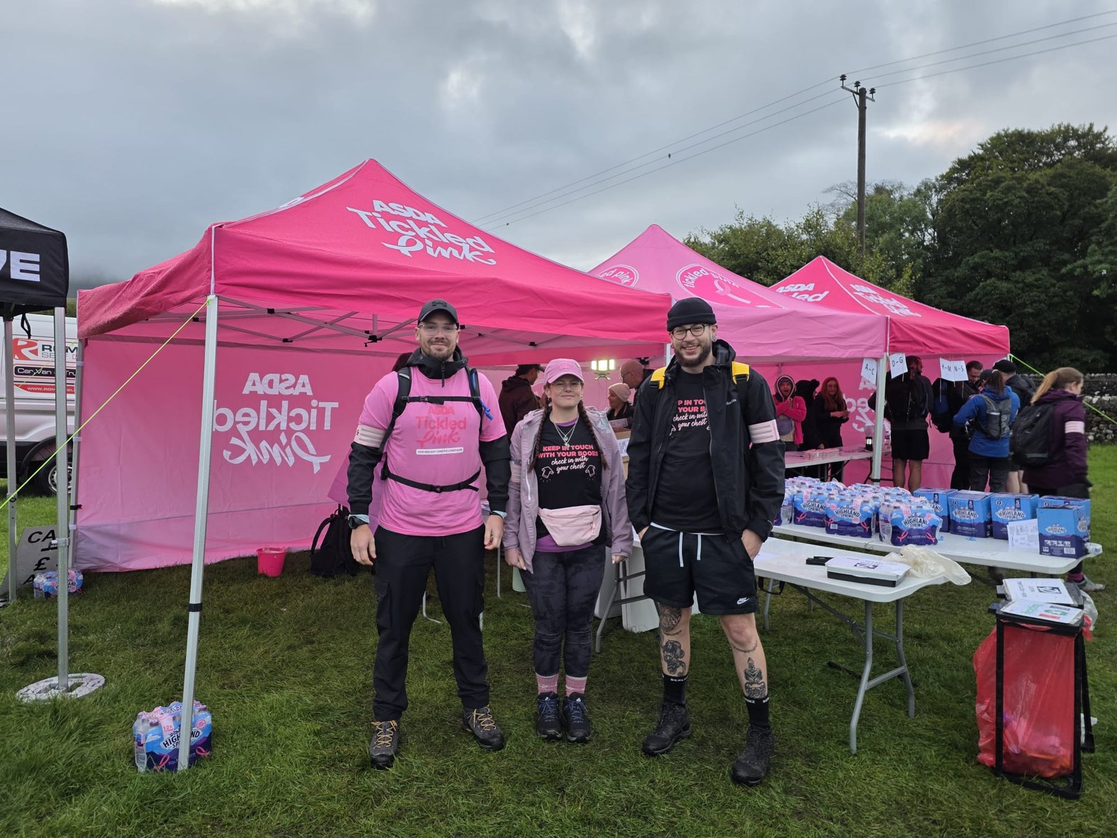 Supermarket managers take on Three Peaks Challenge for charity