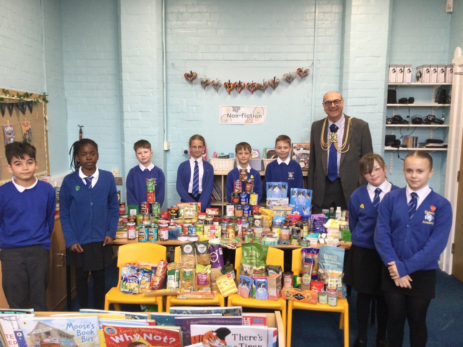 Mayor of Boston Visits Academy for Harvest Festival