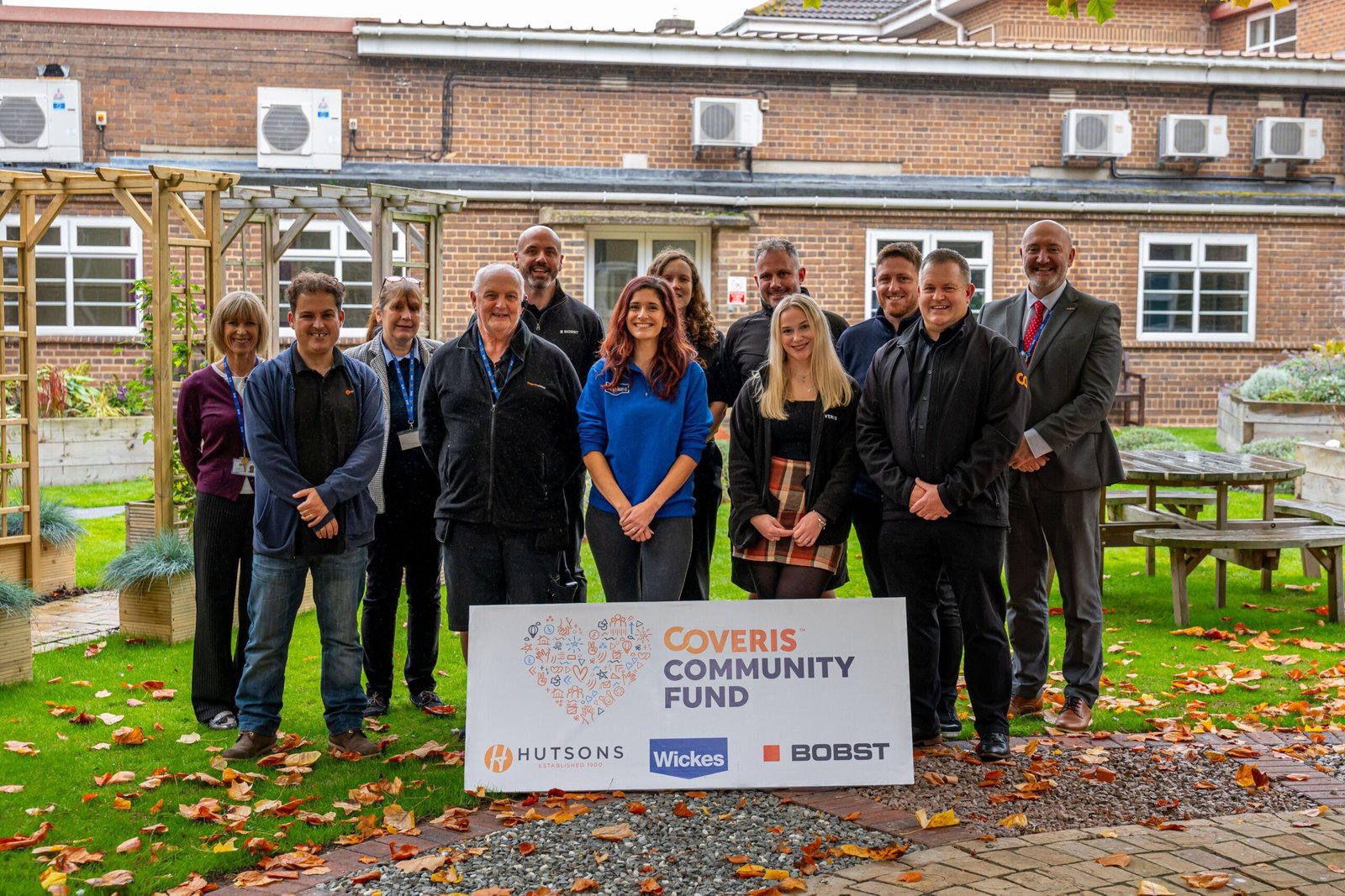 Coveris Revamps SEND Garden at Boston High School