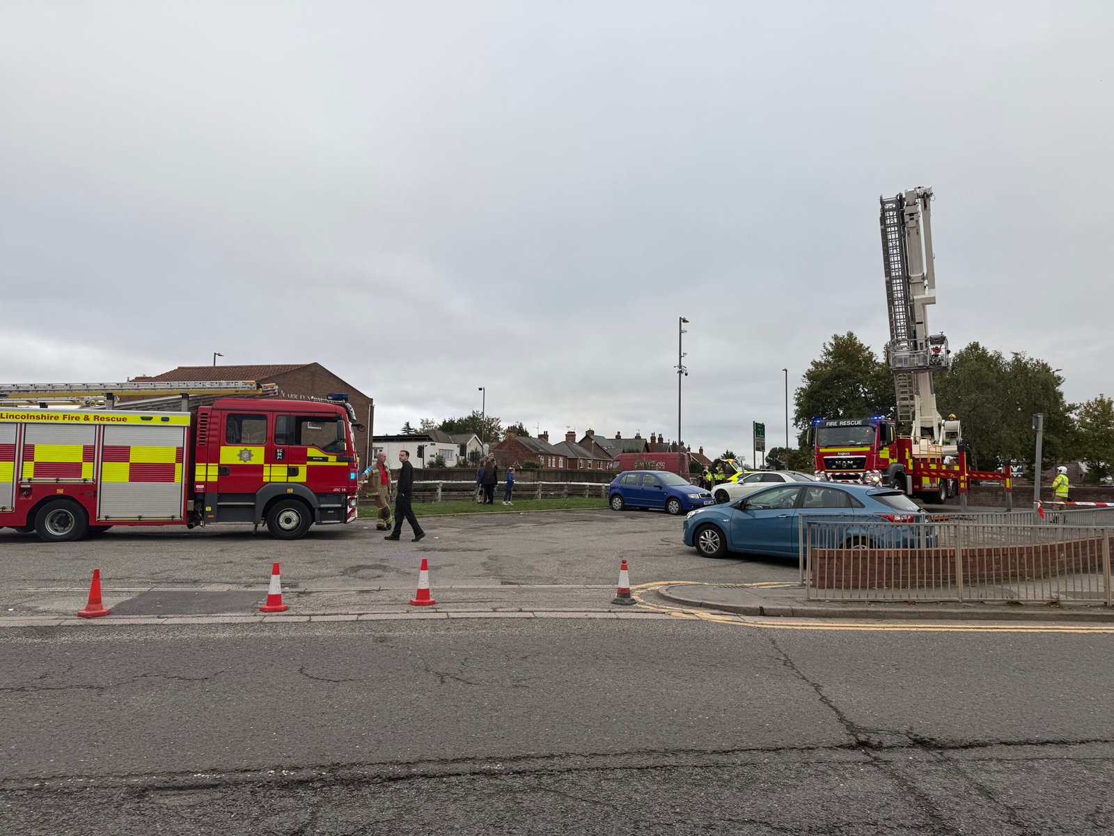 Fire crews support medical emergency