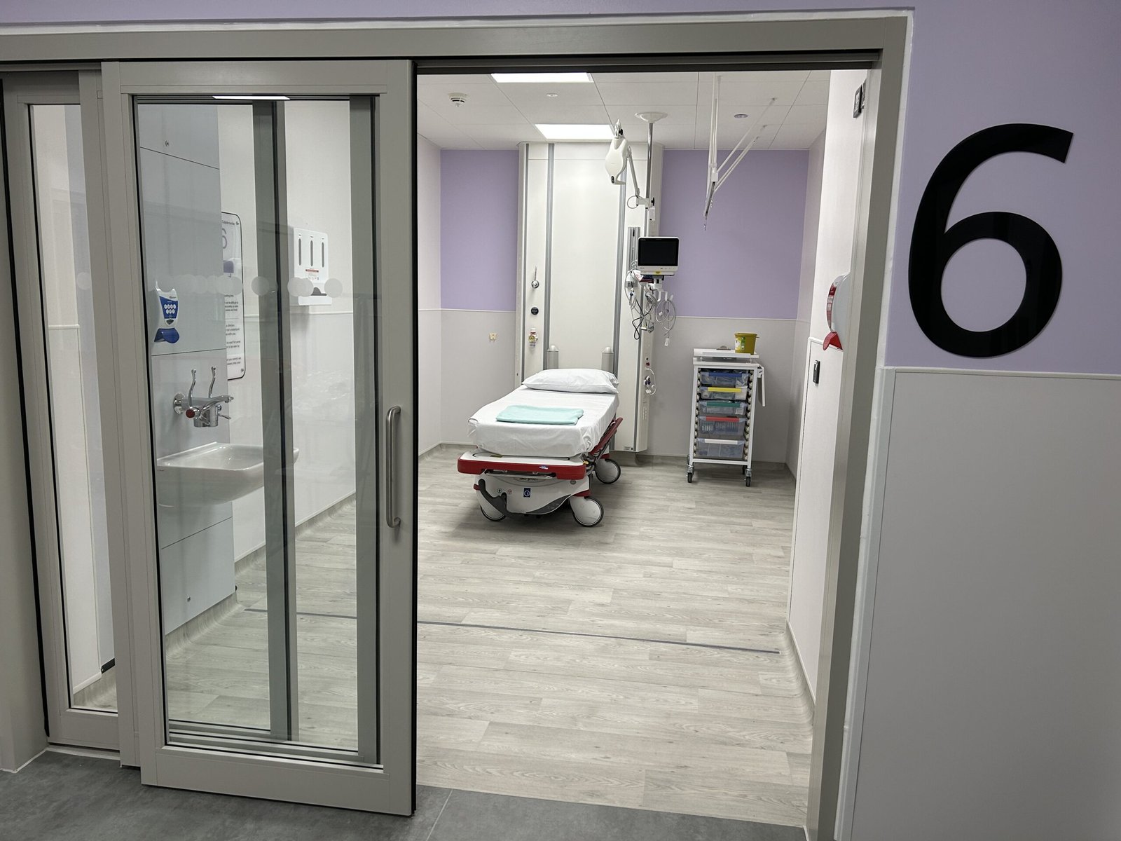 More treatment rooms open in the new multi-million pound Emergency Department in Boston