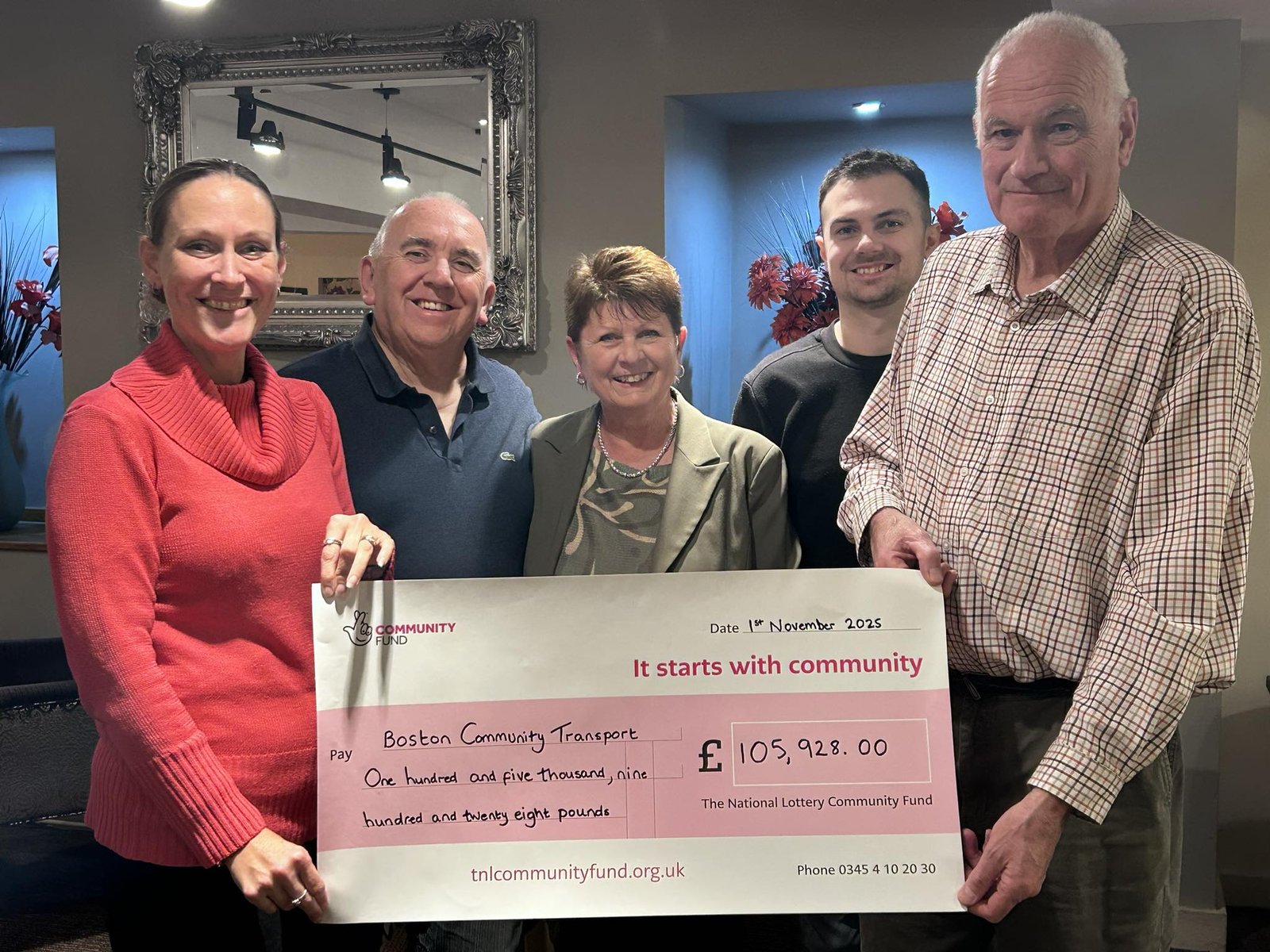 Boston Community Transport Secures Five Years of National Lottery Funding