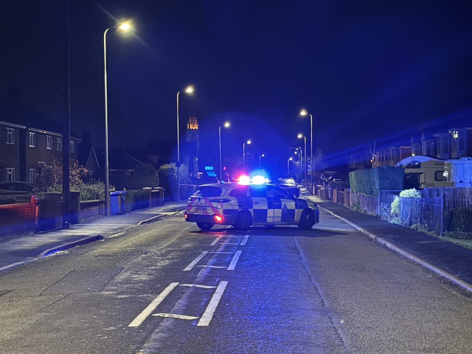 Frieston Road closed following collision at Elizabeth Road junction