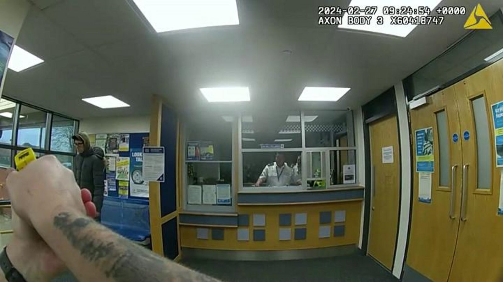 36-year-old jailed after threatening police station staff with a knife