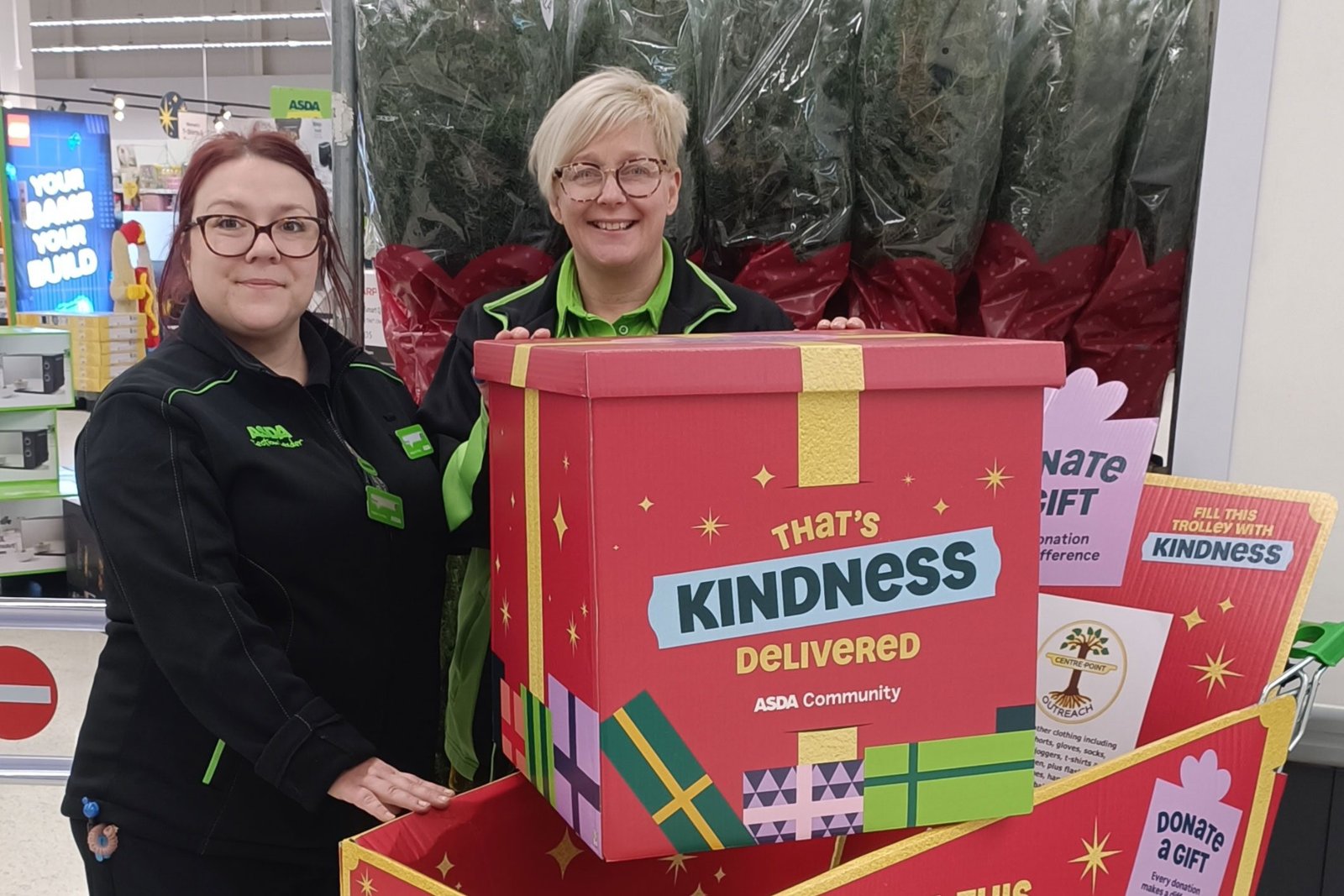 Asda Boston launches Christmas Gift Appeal for Centrepoint Outreach