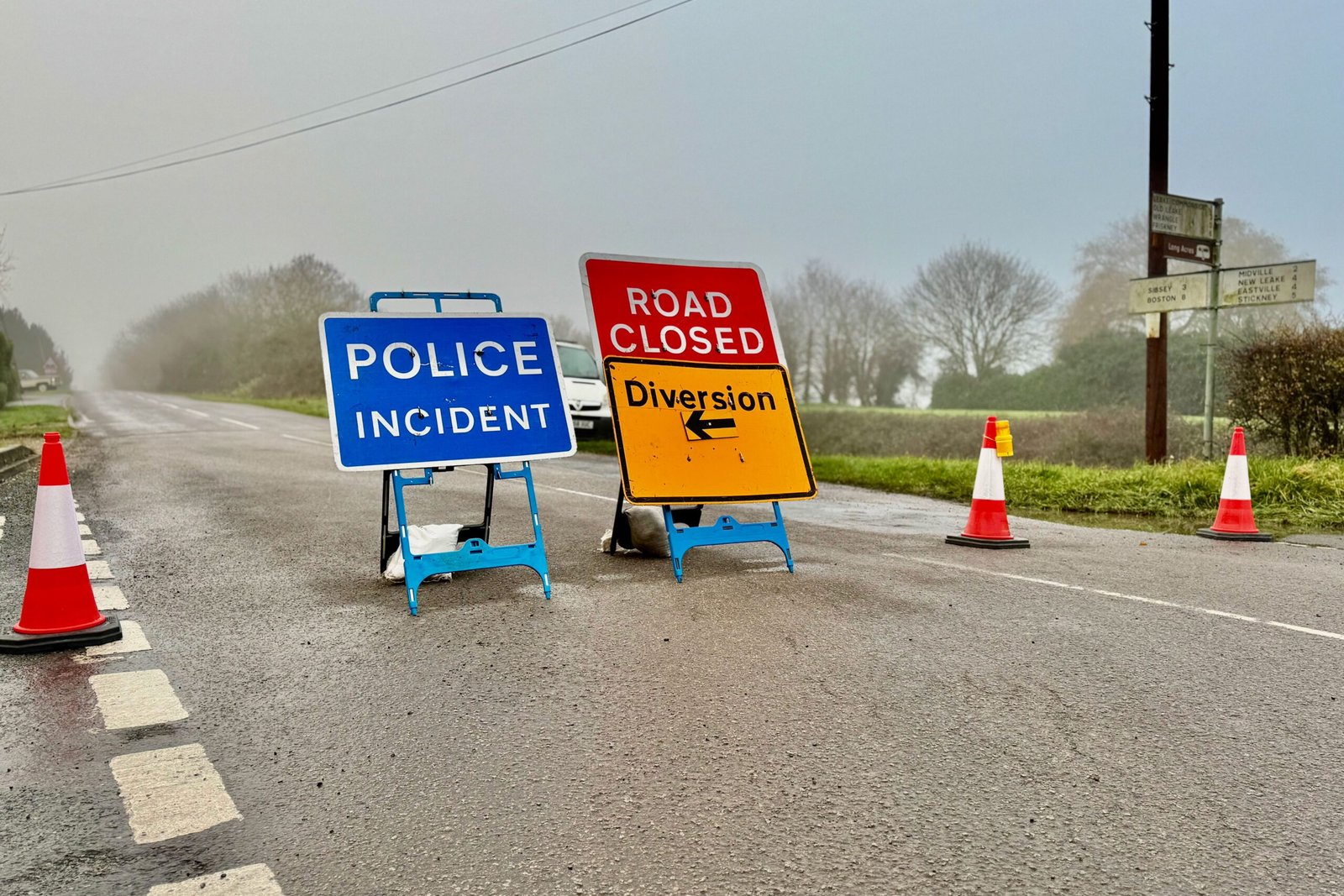 Fire crews remain at the scene of village barn fire