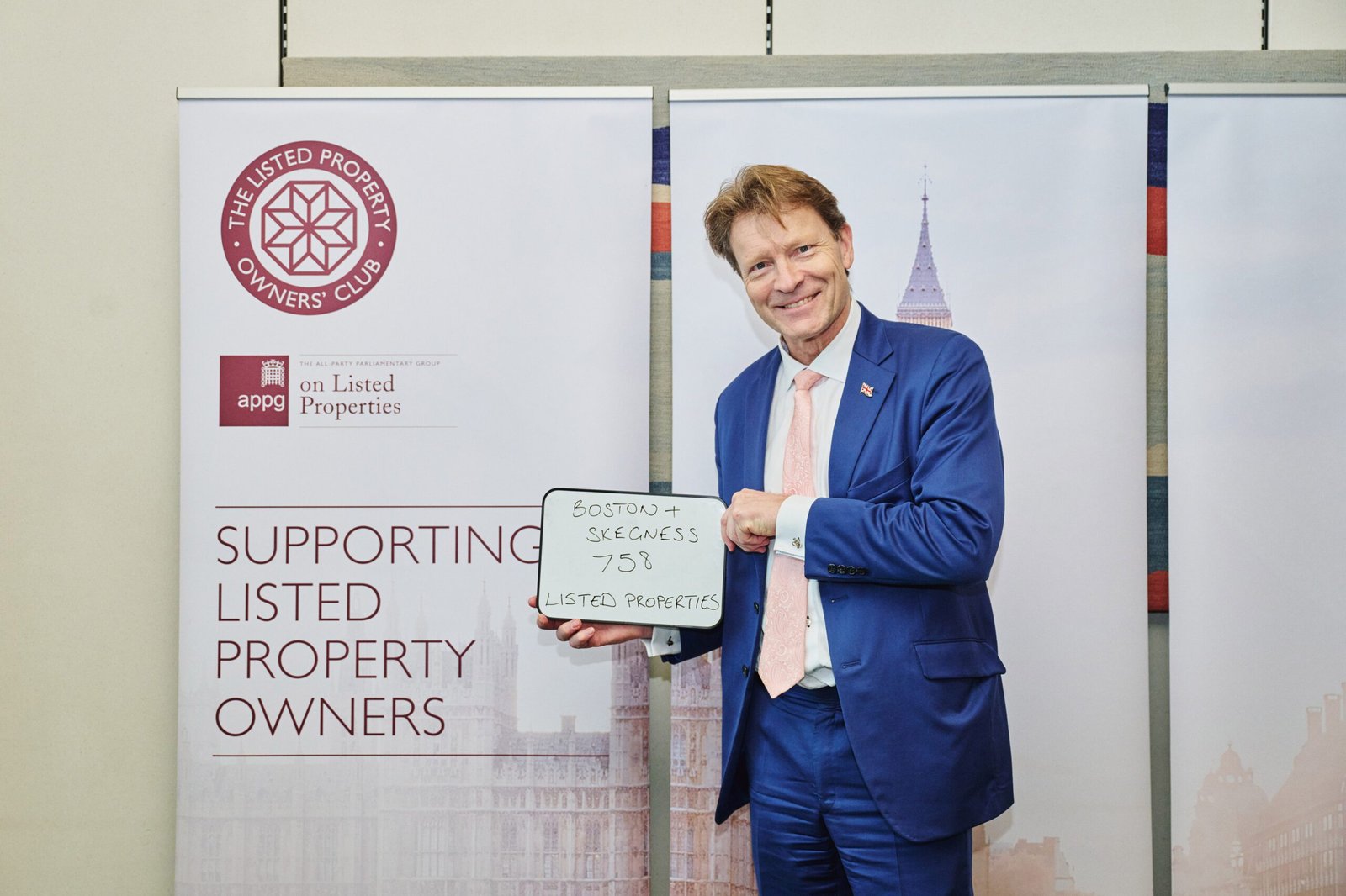 Local MP pledges support for Listed Property owners in Boston & Skegness