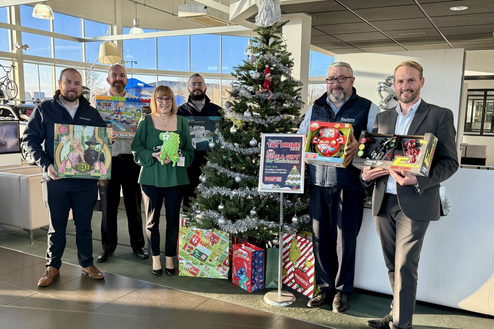 Taylors Peugeot Launches Christmas Toy Drive for Pilgrim Hospital Children