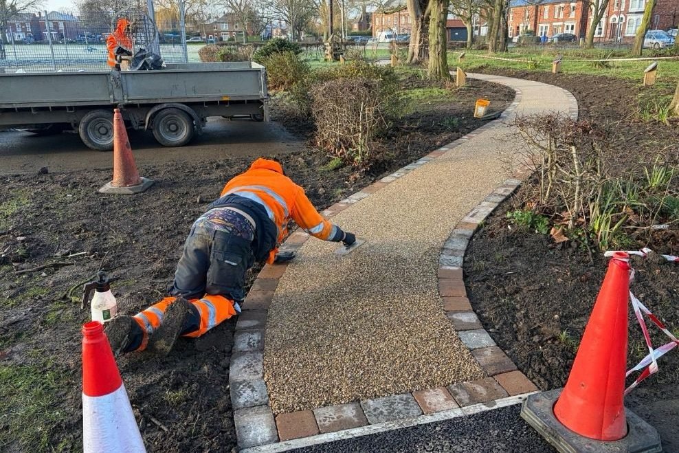 First Phase of Central Park Improvement Project Completed with New Accessible Routes