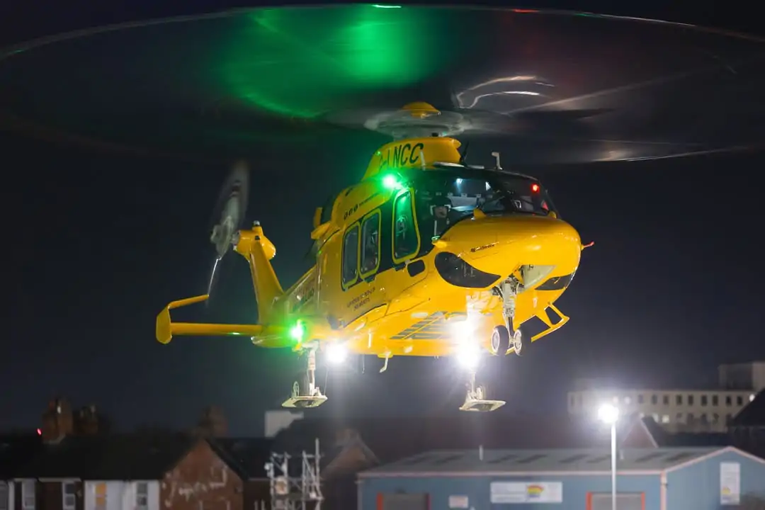 Record-Breaking Start to the year for Air Ambulance with busiest January ever