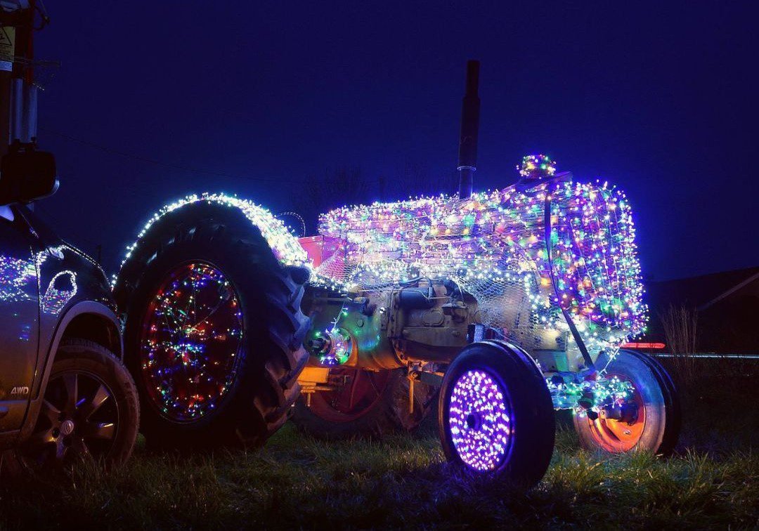 Tractor Run Fundraiser Lights Up Boston Hospital