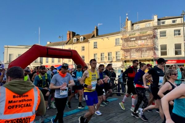 The 2026 Full Marathon launched from Boston's Market Place The 2026 Full Marathon launched from Boston's Market Place