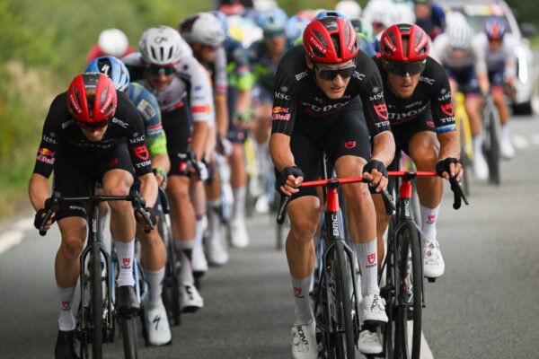 Picture by Zac Williams/SWpix.com - 03/09/2026 - Cycling - UCI ProSeries - 2026 Lloyds Tour of Britain Men - Stage 2: Boston to Skegness (181.1km) - The peloton, TUDOR PRO CYCLING TEAM